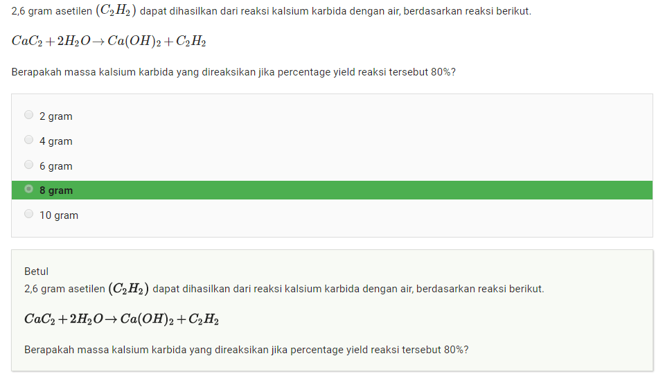 Detail Contoh Soal Stoikiometri Nomer 44