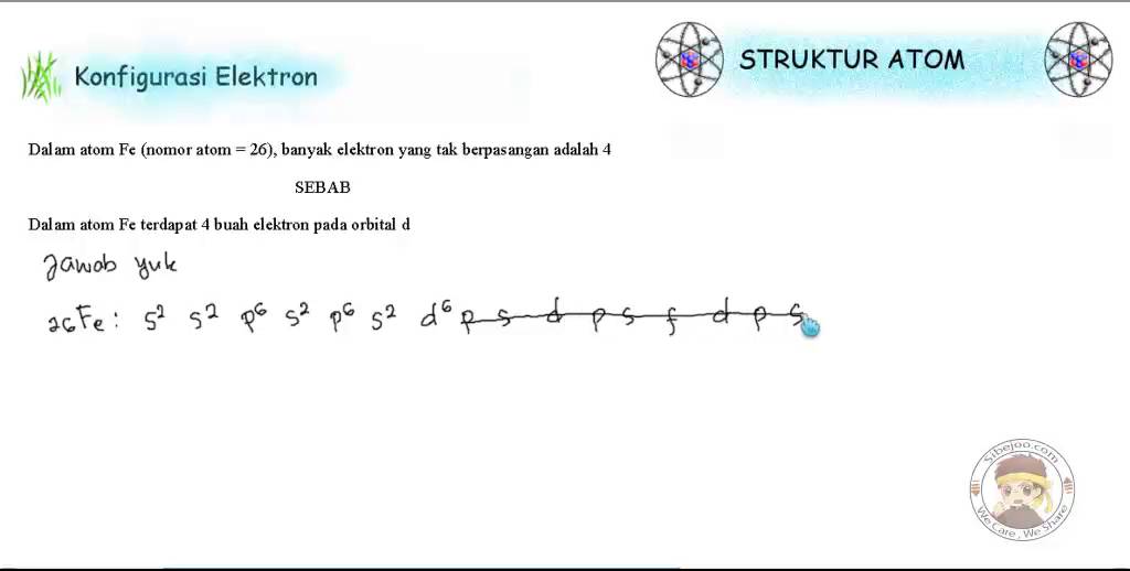 Detail Contoh Soal Struktur Atom Nomer 46