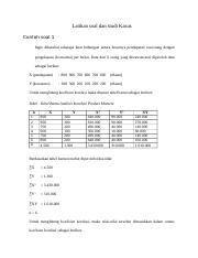 Detail Contoh Soal Studi Kasus Nomer 53