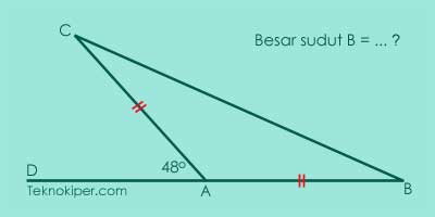 Detail Contoh Soal Sudut Segitiga Nomer 34