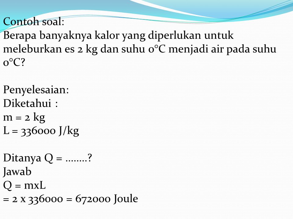 Detail Contoh Soal Suhu Dan Kalor Kelas 11 Nomer 29