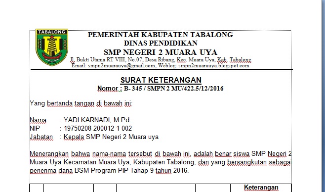 Detail Contoh Soal Surat Pribadi Nomer 3