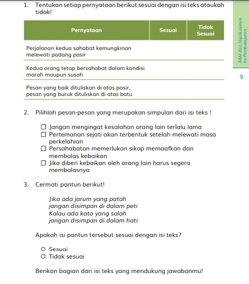 Detail Contoh Soal Survei Karakter Nomer 50