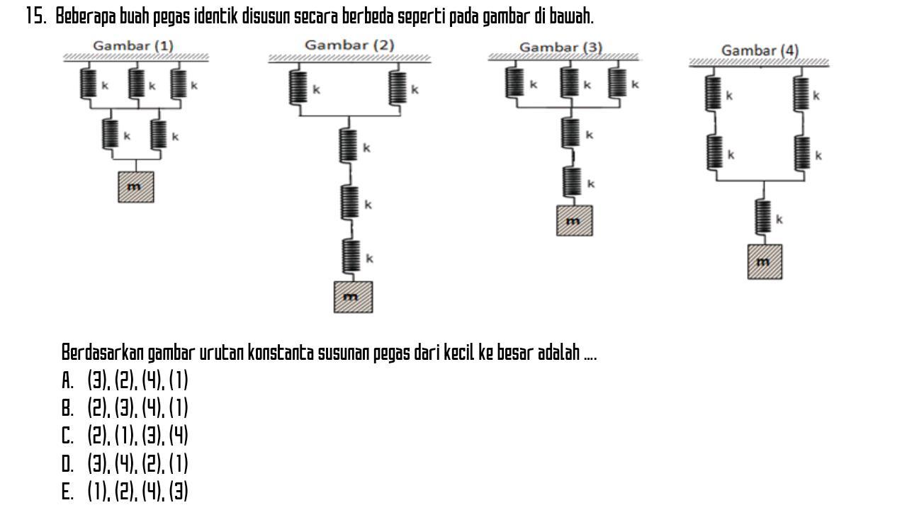 Detail Contoh Soal Susunan Pegas Nomer 54