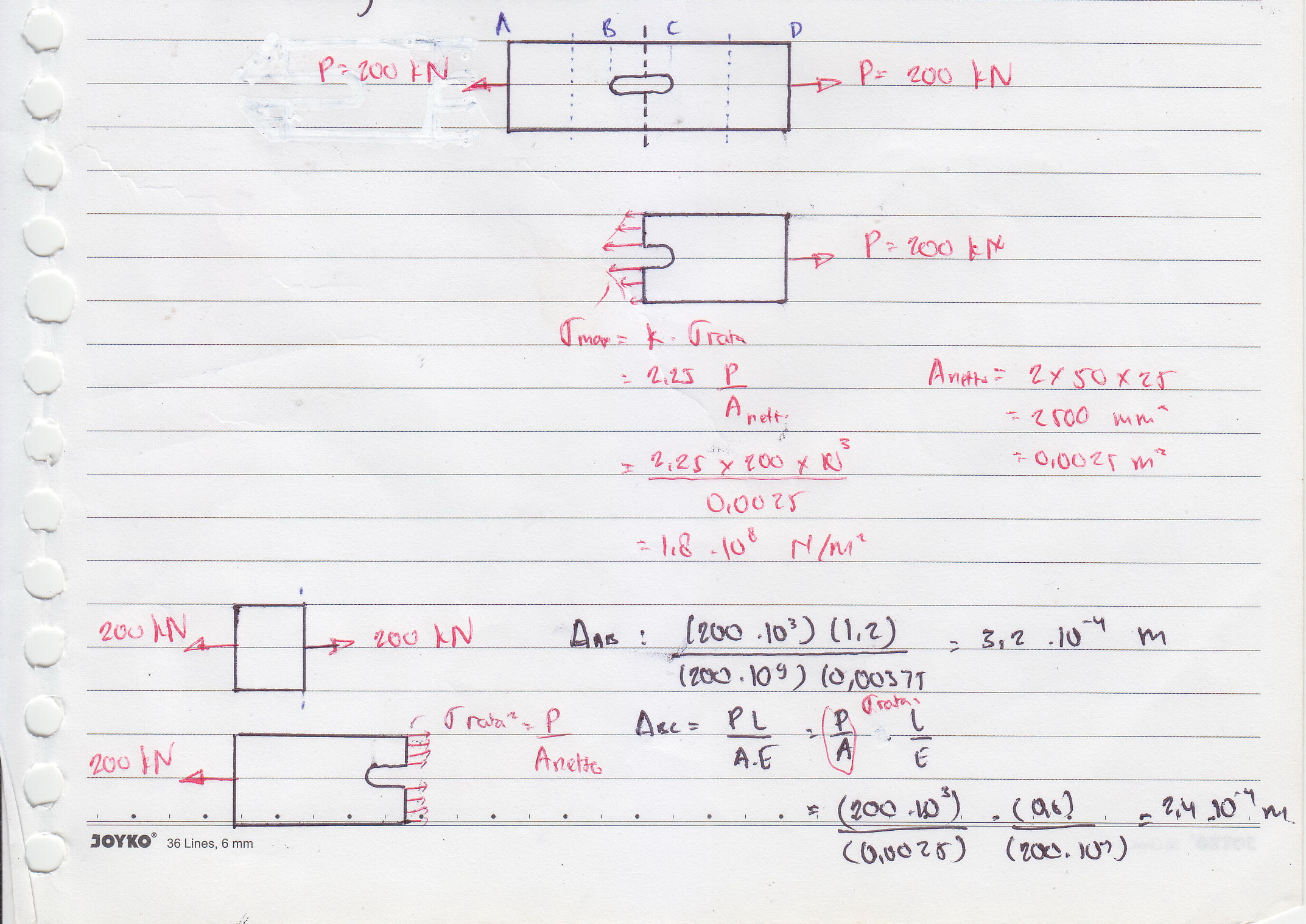 Detail Contoh Soal Tegangan Geser Nomer 9