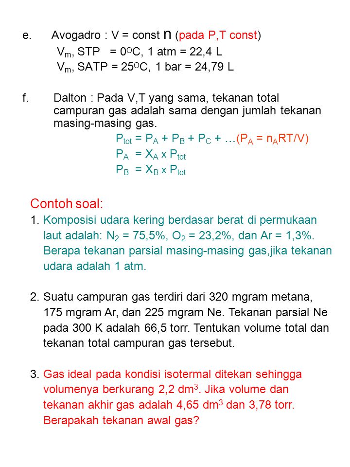 Detail Contoh Soal Tekanan Gas Nomer 21