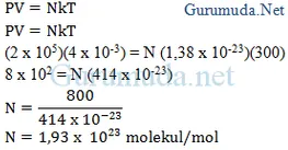 Detail Contoh Soal Tekanan Gas Nomer 8