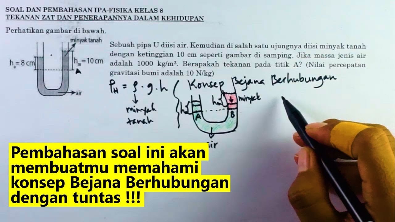 Detail Contoh Soal Tekanan Hidrostatis Sma Kelas 11 Nomer 19