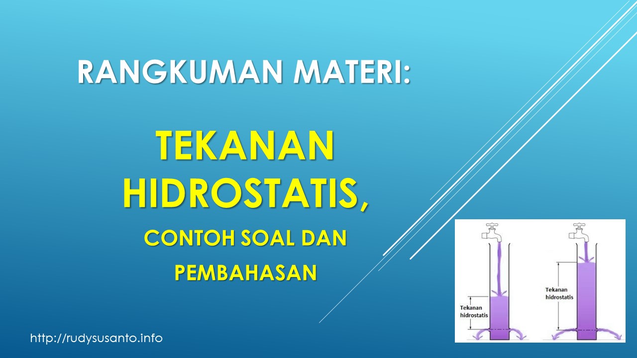 Detail Contoh Soal Tekanan Hidrostatis Sma Kelas 11 Nomer 35