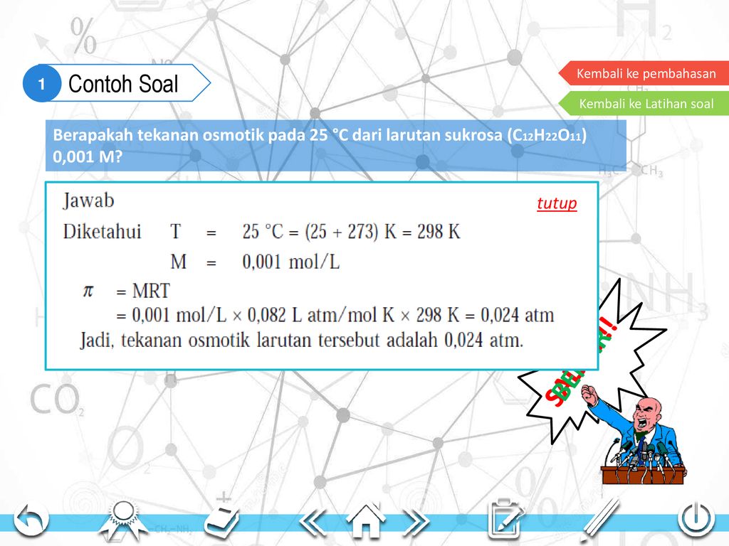 Detail Contoh Soal Tekanan Osmosis Nomer 49