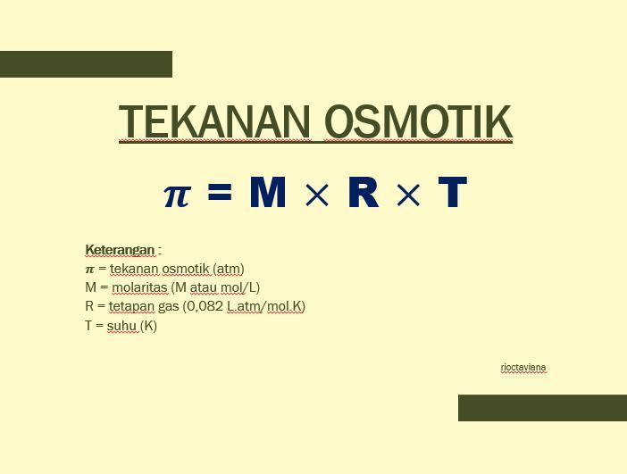 Detail Contoh Soal Tekanan Osmosis Nomer 56