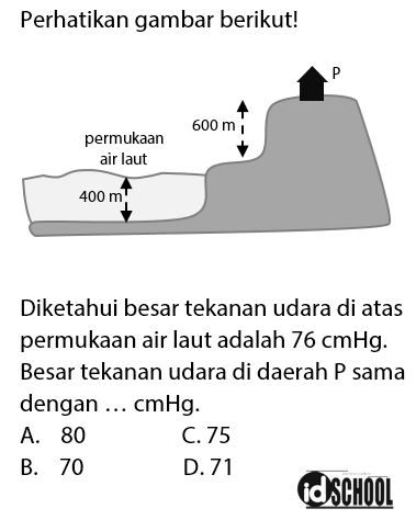 Contoh Soal Tekanan Udara - KibrisPDR