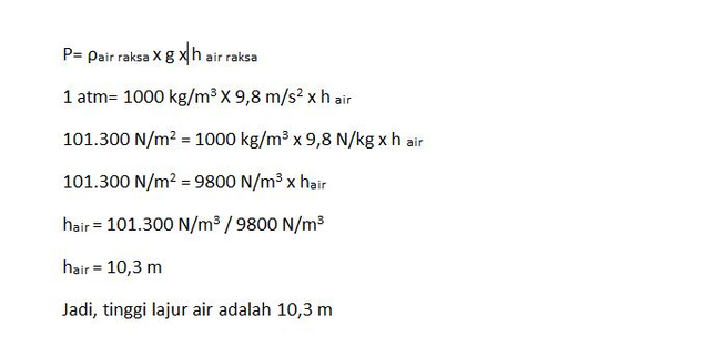 Detail Contoh Soal Tekanan Udara Nomer 2