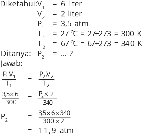 Detail Contoh Soal Tekanan Udara Nomer 17