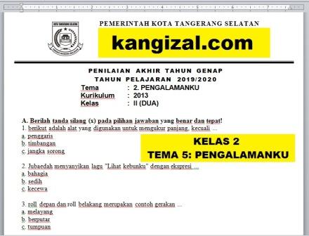 Detail Contoh Soal Tema 5 Kelas 2 Nomer 10