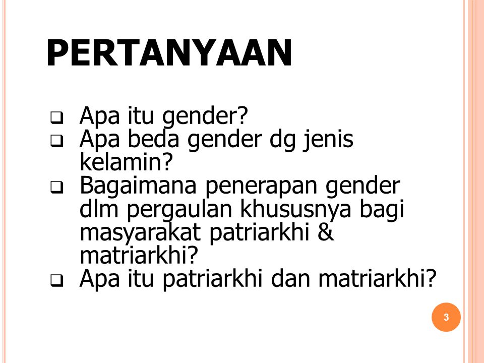 Detail Contoh Soal Tentang Gender Nomer 10