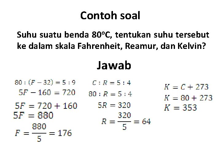 Detail Contoh Soal Tentang Suhu Nomer 22