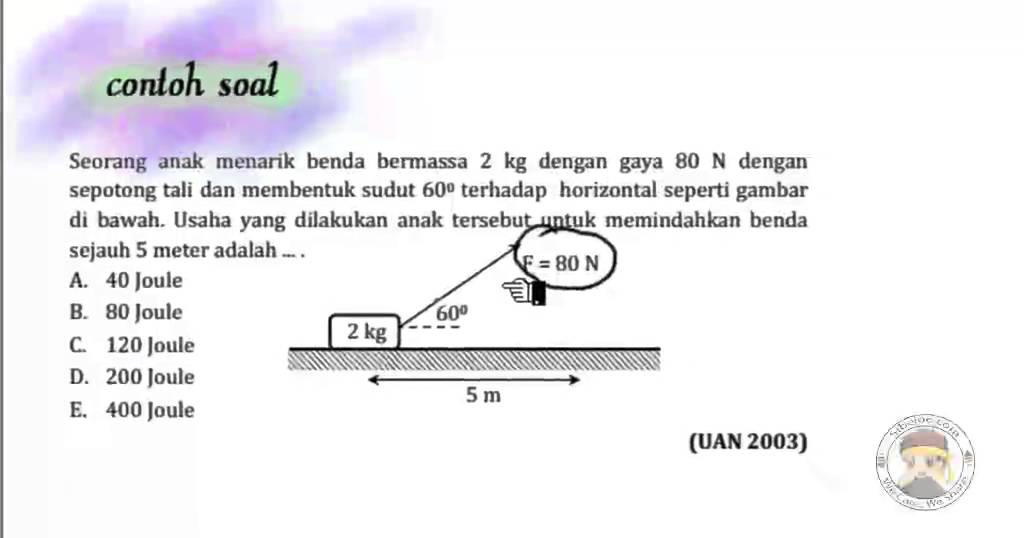 Detail Contoh Soal Tentang Usaha Nomer 26