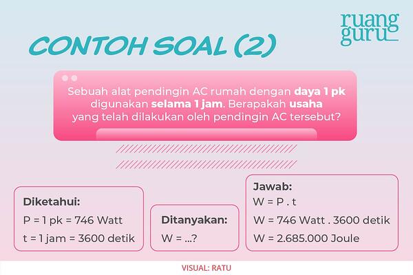 Detail Contoh Soal Tentang Usaha Nomer 44