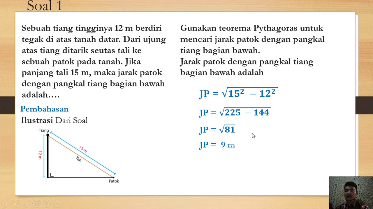 Detail Contoh Soal Teorema Pythagoras Nomer 41