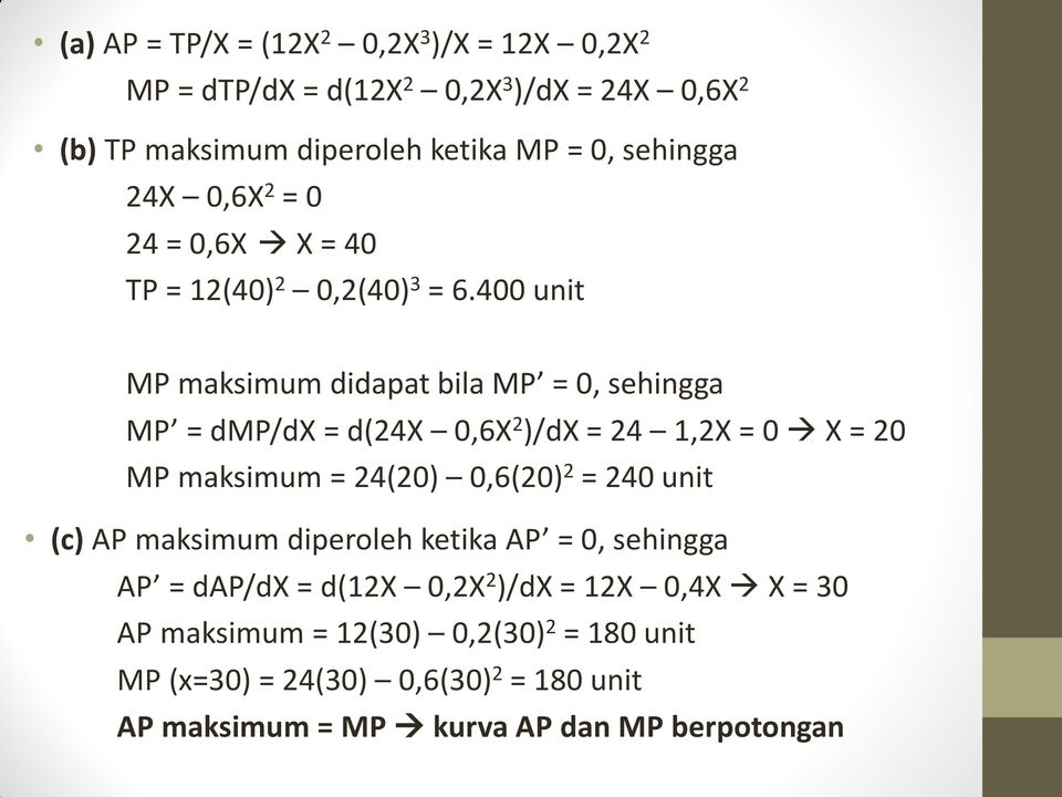 Detail Contoh Soal Teori Produksi Ekonomi Mikro Nomer 36