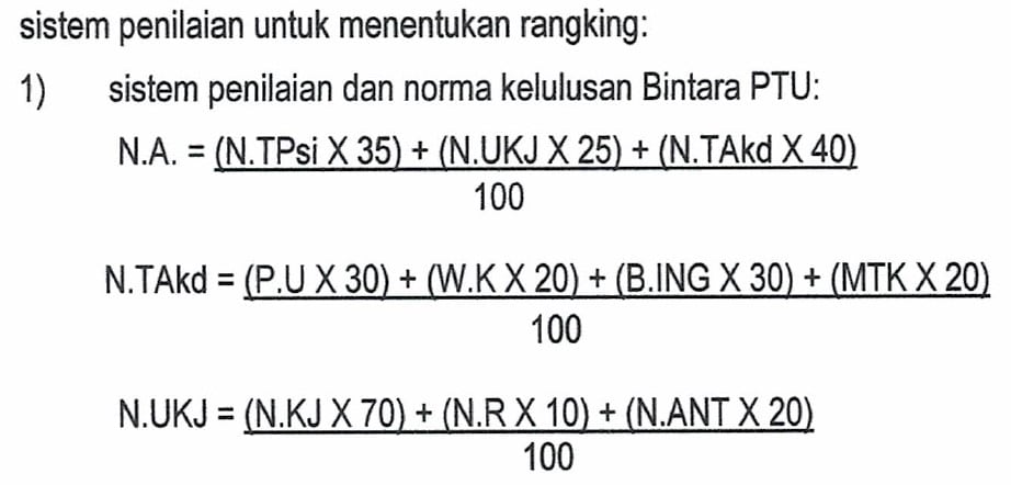 Detail Contoh Soal Tes Akademik Polri Nomer 45