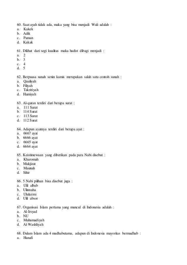 Detail Contoh Soal Tes Al Ahgaff Nomer 35