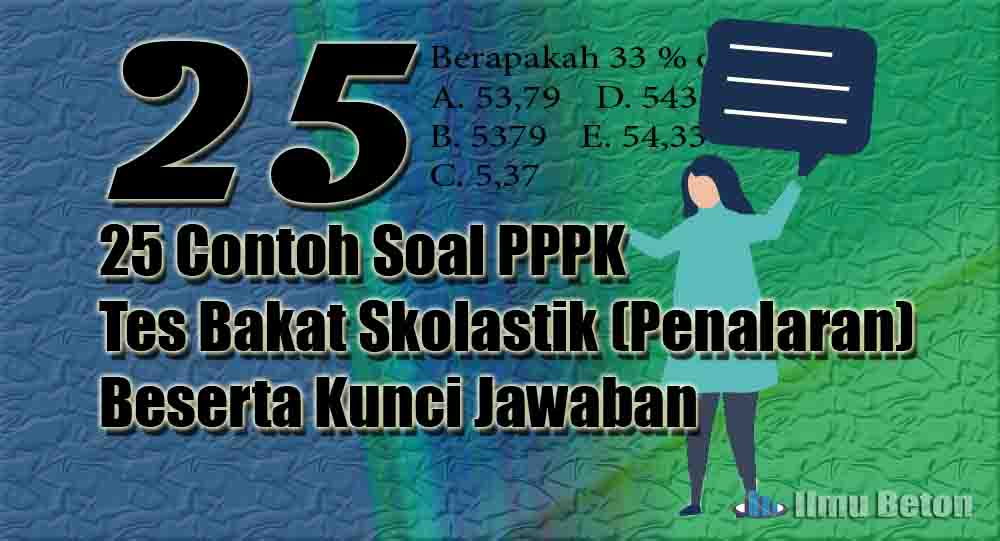 Detail Contoh Soal Tes Bakat Skolastik Nomer 10