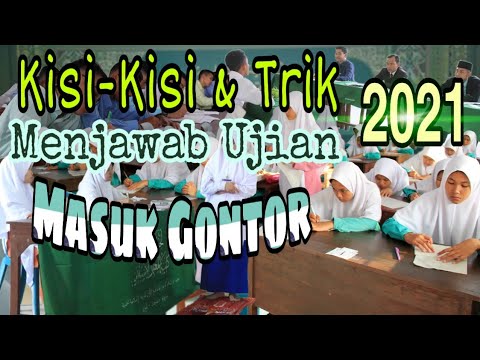 Detail Contoh Soal Tes Masuk Gontor Nomer 48