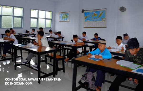 Detail Contoh Soal Tes Masuk Pondok Pesantren Nomer 11