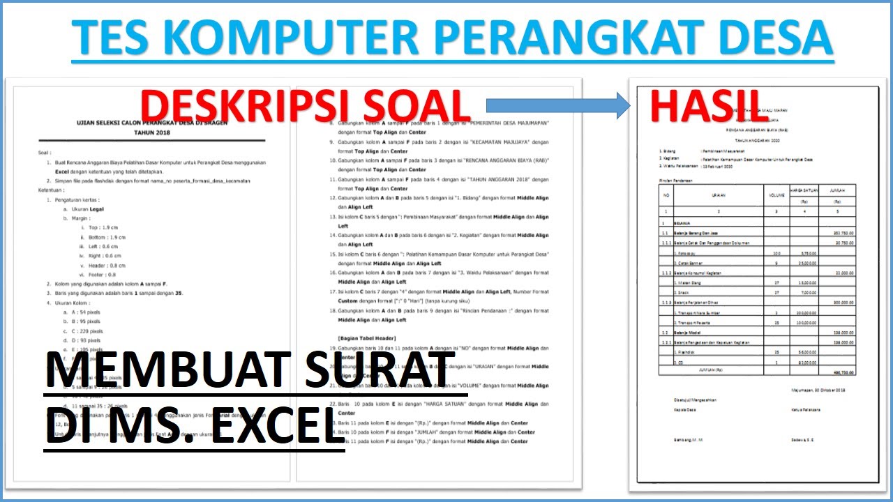 Detail Contoh Soal Tes Perangkat Desa Nomer 26