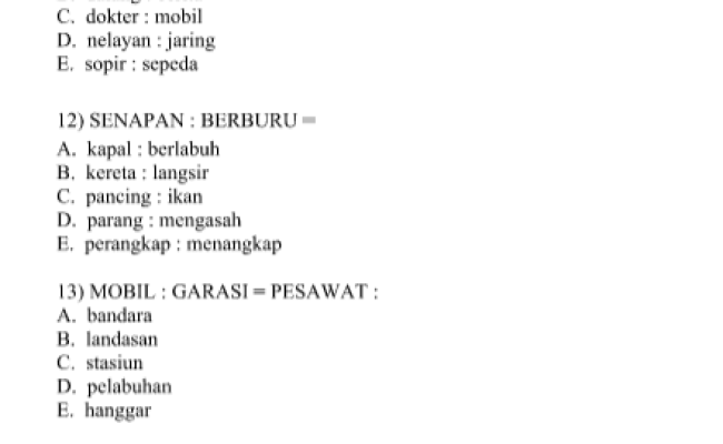 Detail Contoh Soal Tes Substansi Calon Kepala Sekolah Nomer 9