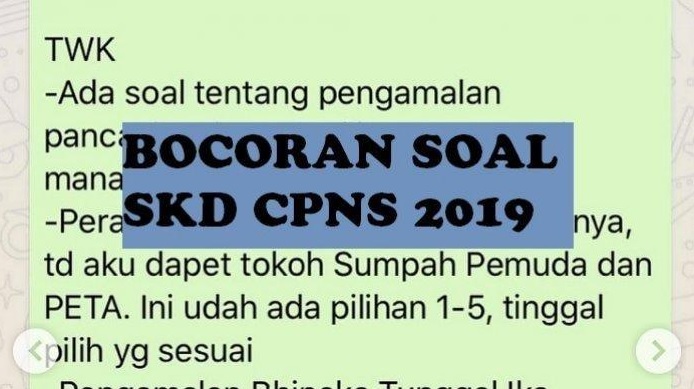 Detail Contoh Soal Tiu Cpns 2020 Nomer 18