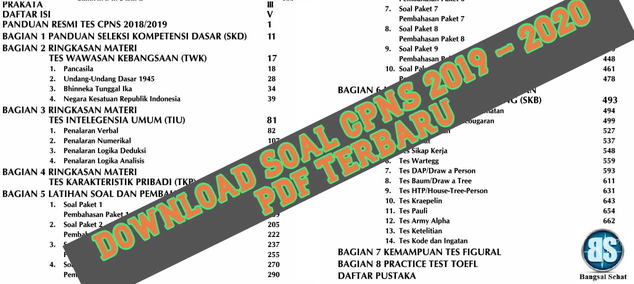 Detail Contoh Soal Tiu Cpns 2020 Nomer 36