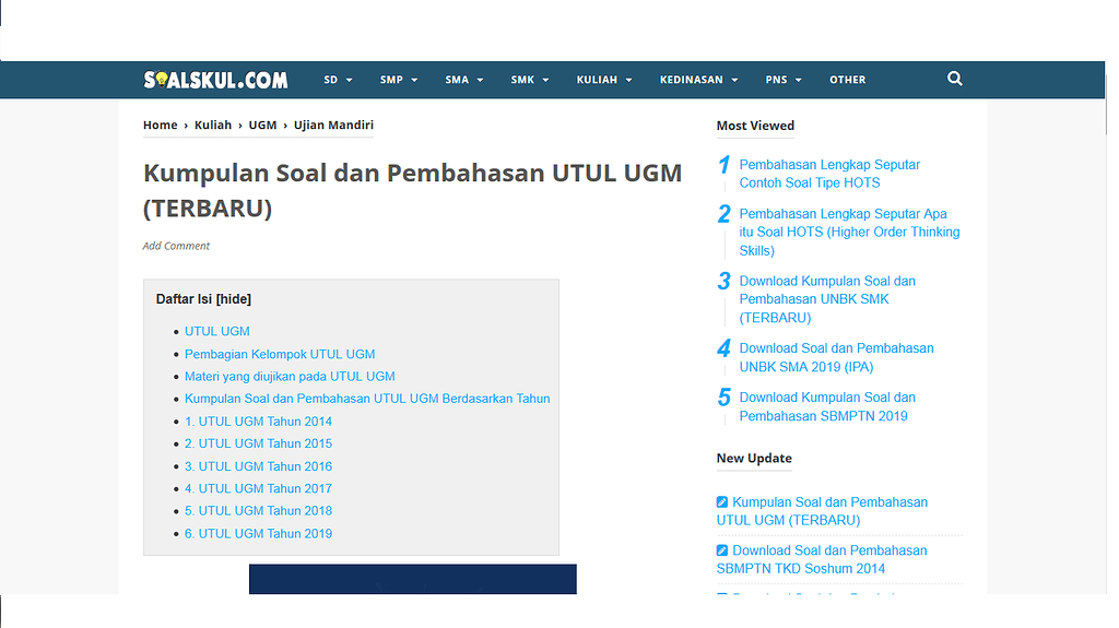 Detail Contoh Soal Tkd Kedinasan Nomer 35