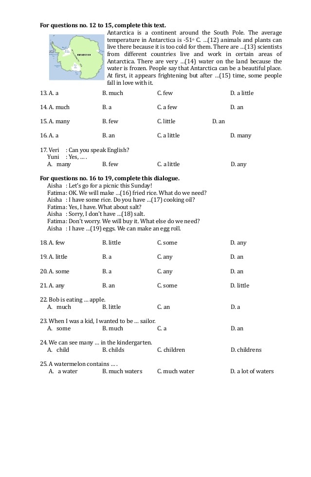 Detail Contoh Soal Tobe Is Am Are Nomer 10