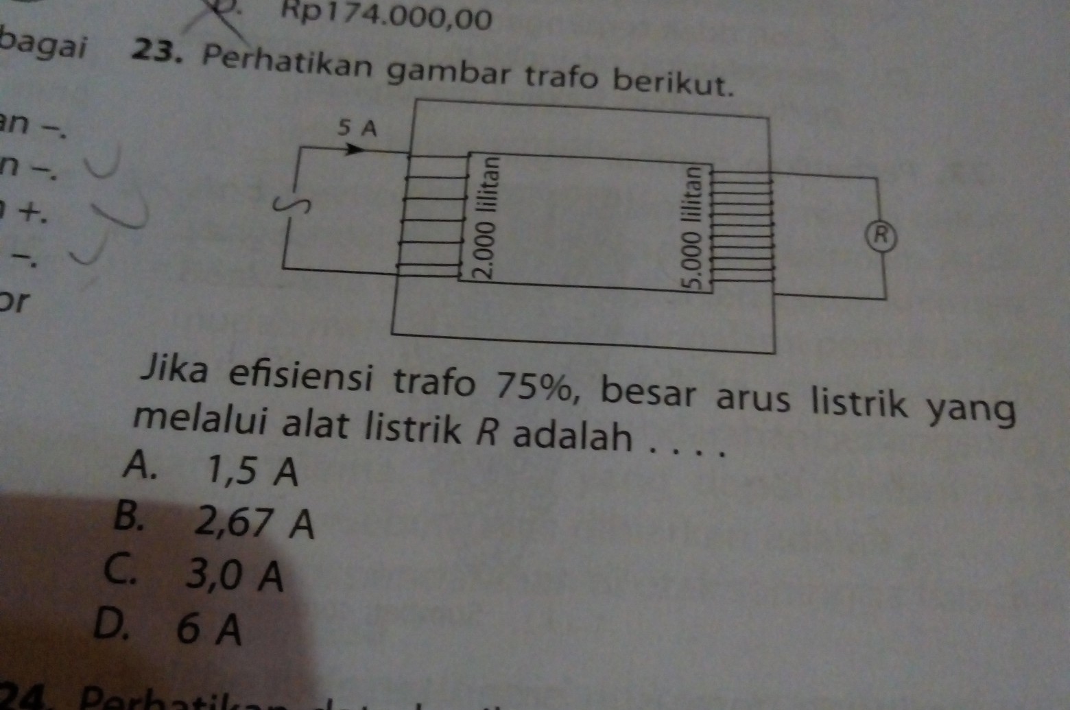 Detail Contoh Soal Trafo Nomer 38