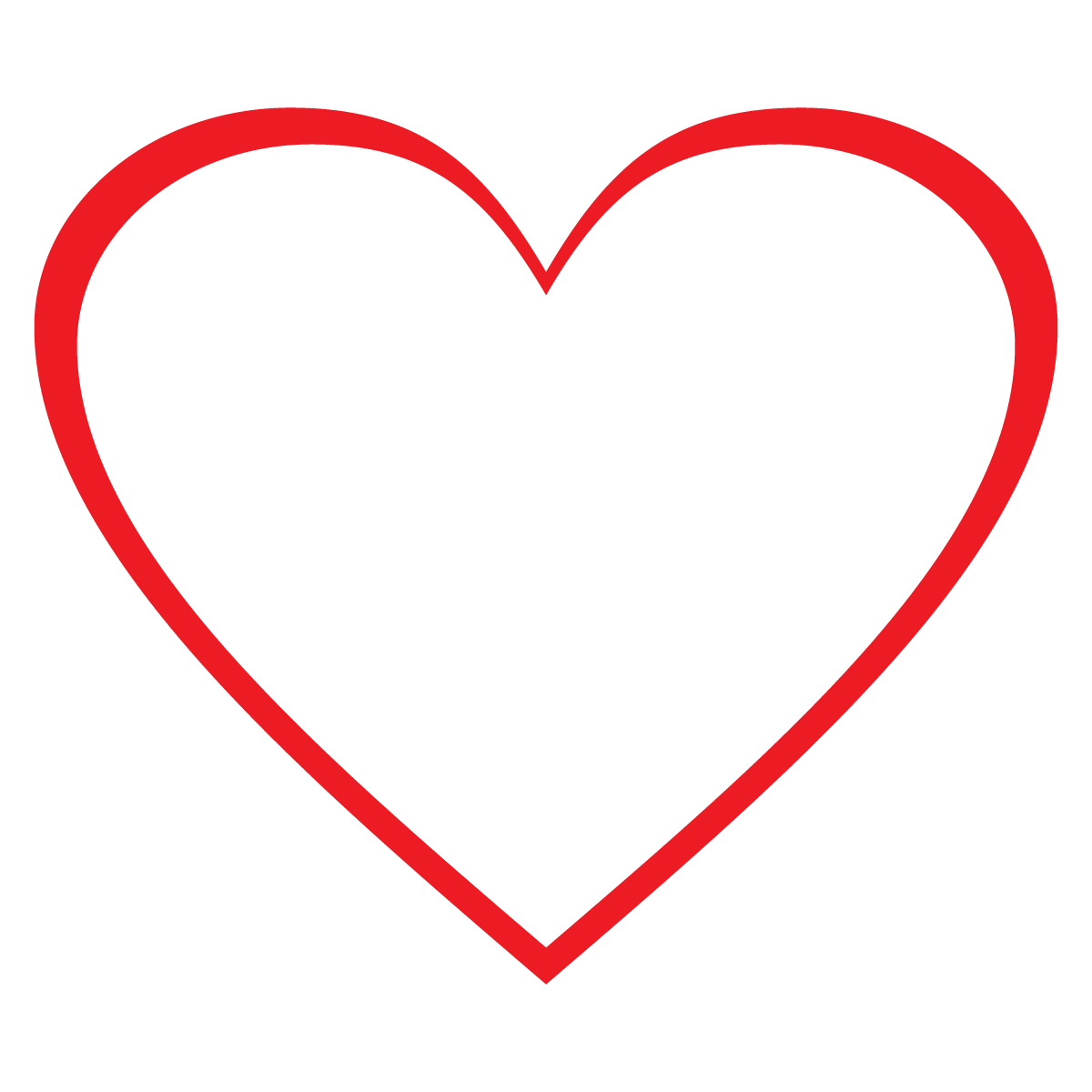 Heart Clipart Transparent - 21+ Koleksi Gambar
