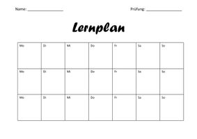 Detail Lernplan Formular Nomer 2