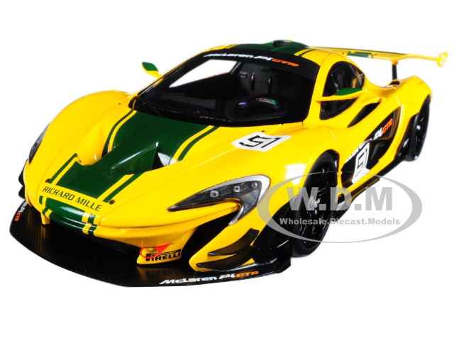 Detail Mclaren P1 Gtr Yellow Nomer 6