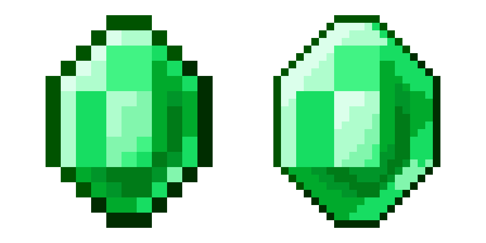 Detail Minecraft Emerald Nomer 6