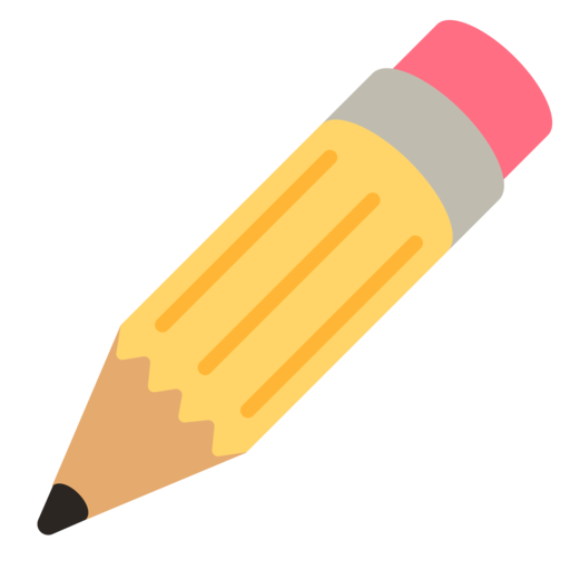 Pencil Emoji - KibrisPDR
