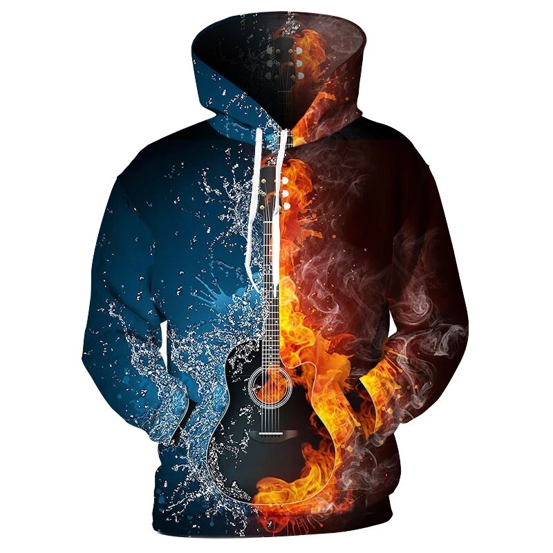 Detail Pullover Mit Feuer Nomer 13