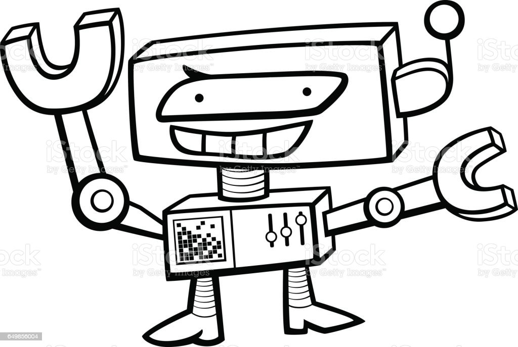 Detail Gambar Logo Man Gambar Merwarnain Robot Nomer 56