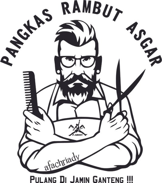 Detail Gambar Logo Pangkas Rambut Nomer 25