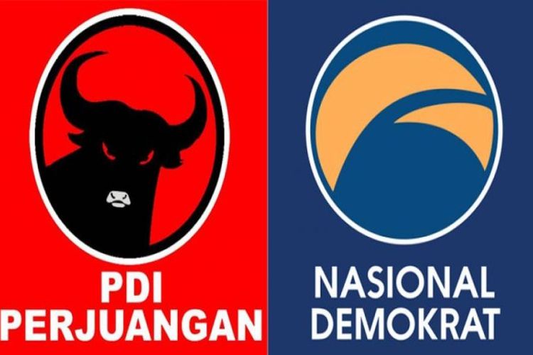 Detail Gambar Logo Partai Pdip Nomer 50