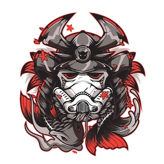 Detail Gambar Logo Samurai Nomer 36