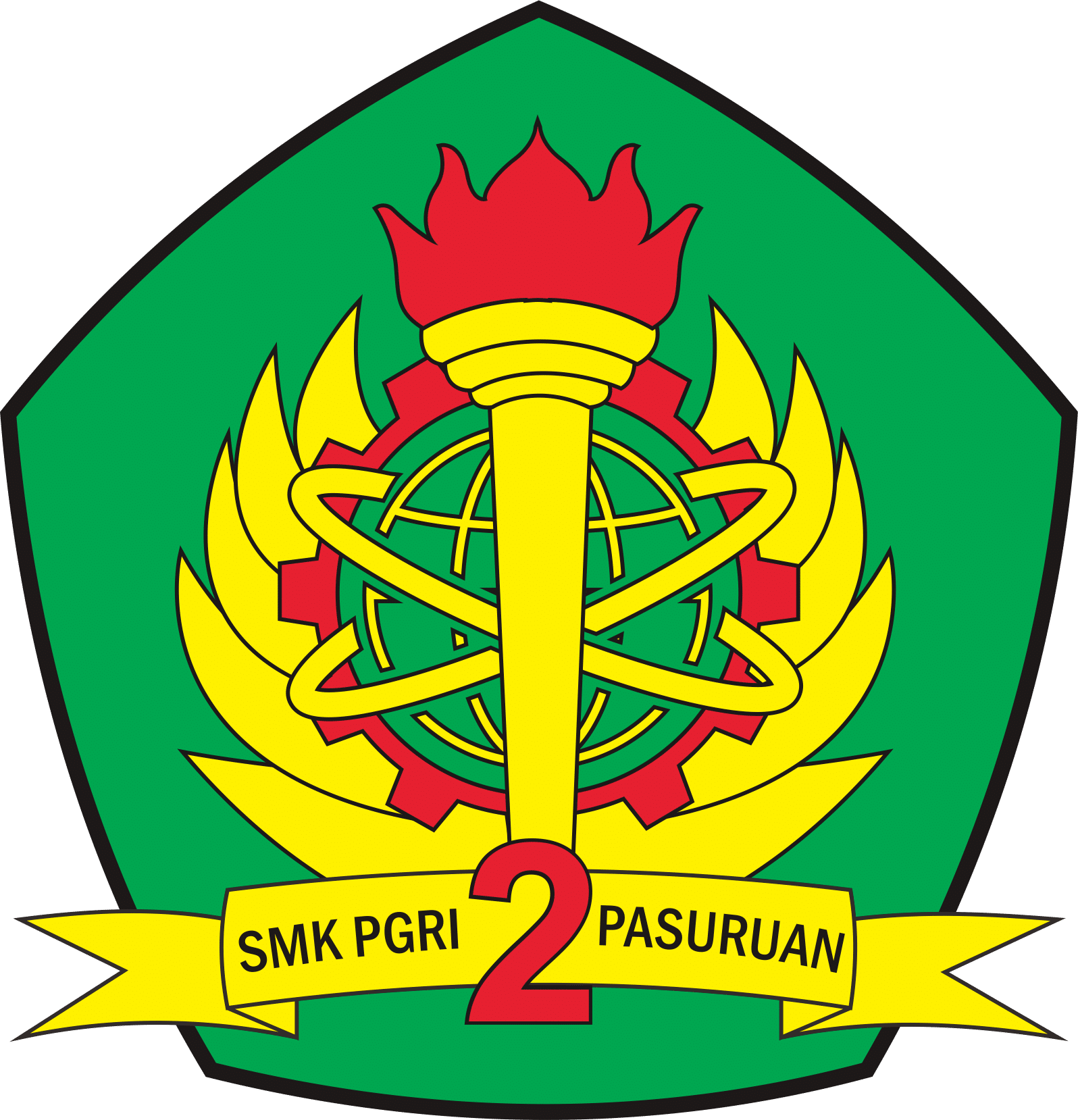 Gambar Logo Sekolah Smk Pgri2 Pasuruan - KibrisPDR