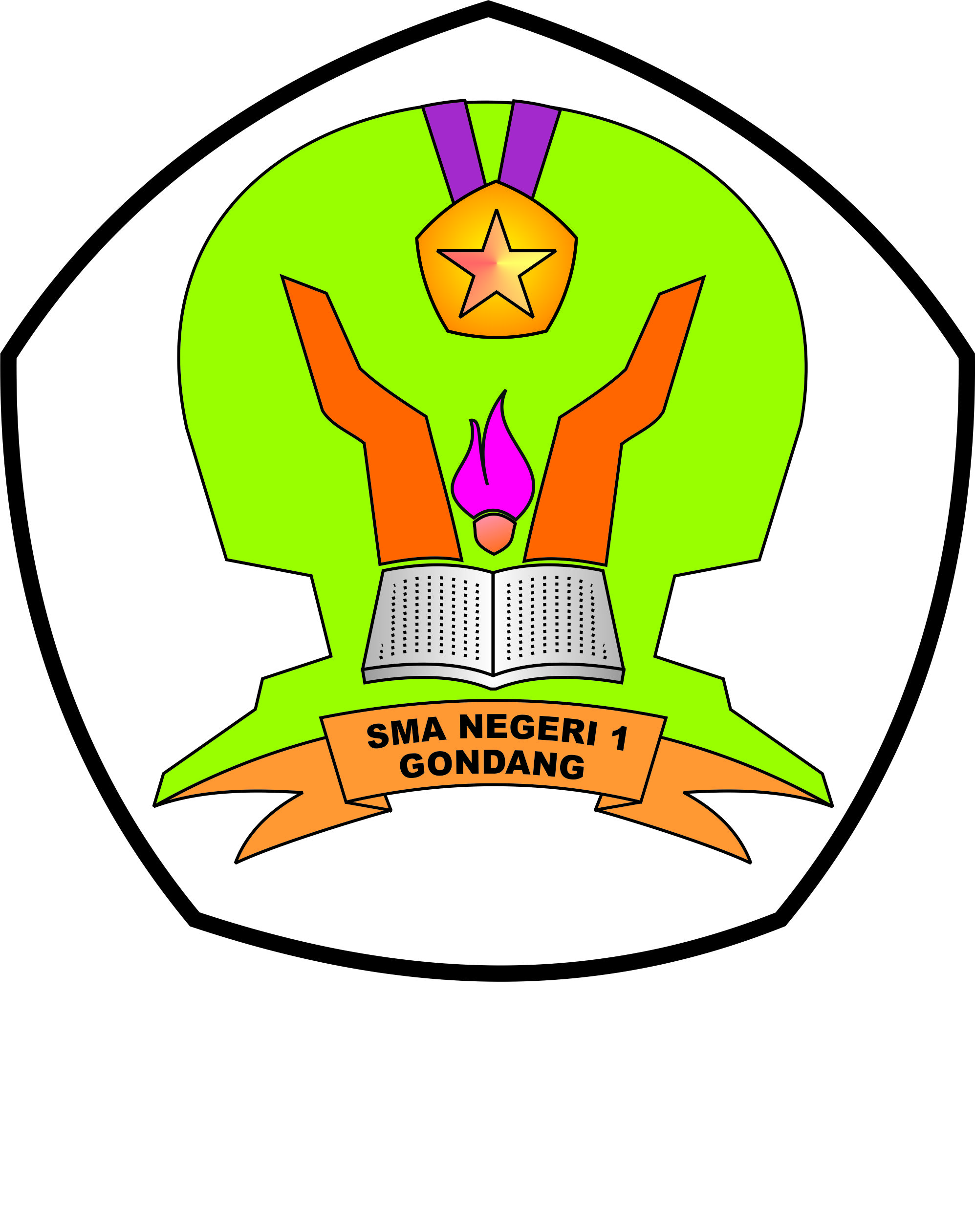 Gambar Logo Sma Negeri 1 Gondang - KibrisPDR