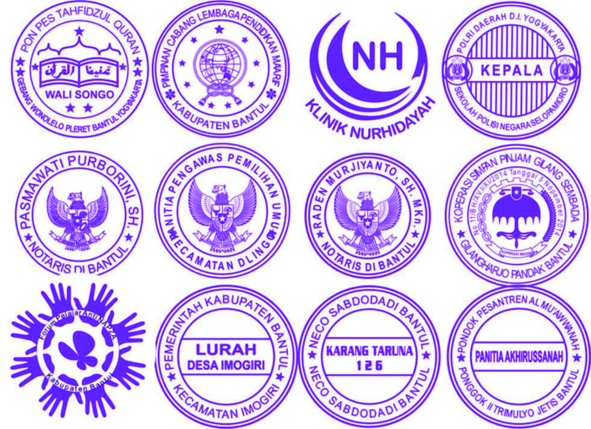 Detail Gambar Logo Stempel Nomer 17